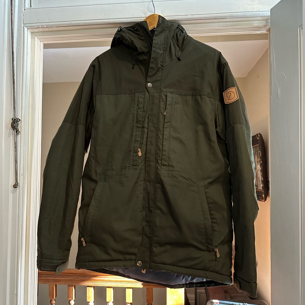 Barely worn SKOGSÖ PADDED JACKET M - green.